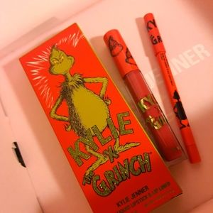 The limited-edition Kylie x Grinch Collection